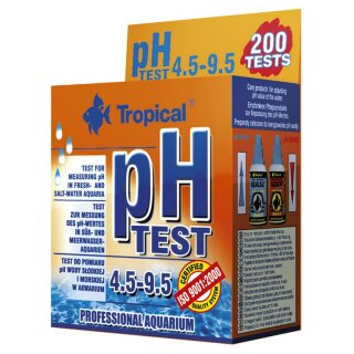ph-Test 4.5 - 9.5 (S- und Meerwasser) fr 200 Messungen