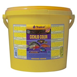 Cichlid Color XXL Size 5 l Flockenfutter