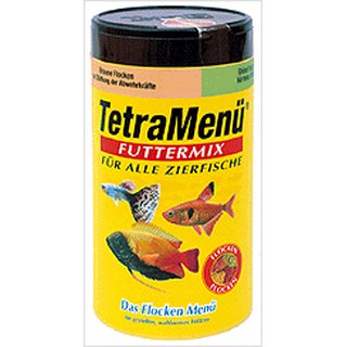TetraMenü Futtermix - Flocken 250 ml