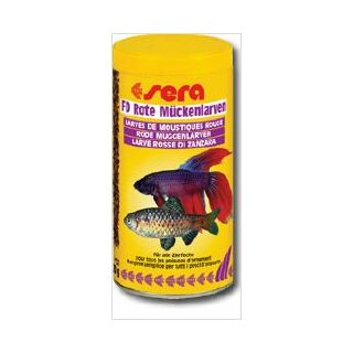 sera FD rote Mückenlarven 100 ml (11 g)