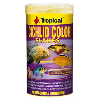 Cichlid Color 250 ml Flockenfutter